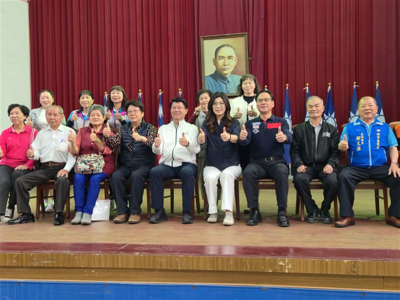 國民黨主席鄭麗文日前南下出席台南市黨部新春團拜。(圖/國民黨提供)