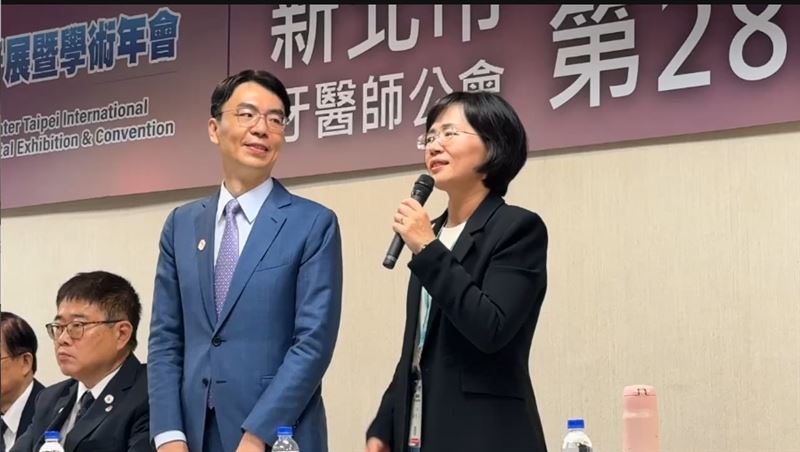 牙醫師公會會員大會 蘇巧慧與溫世政同台