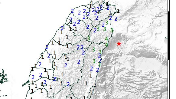 地震芮氏規模5.4 公路局啟動災情巡查