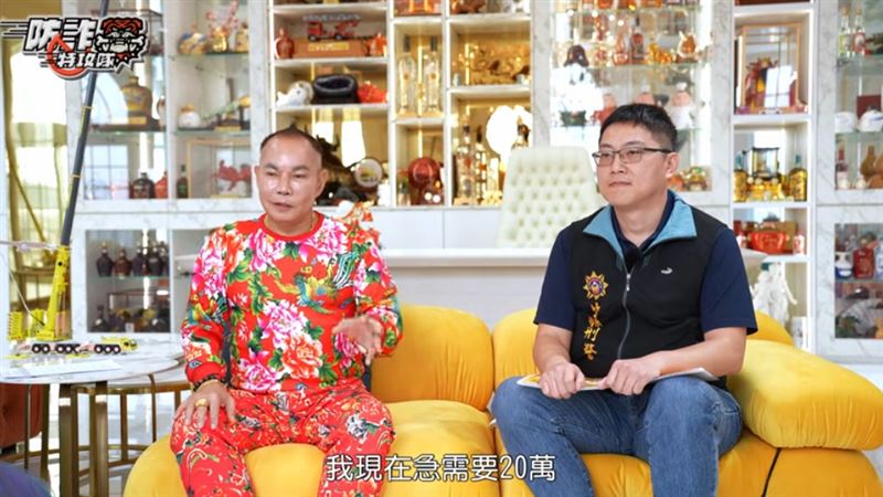 「吊車大王」胡漢龑自曝曾被詐騙20萬元。（圖／翻攝自《醍醐WAY》YT）