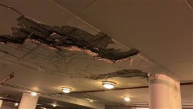 美國駐以色列領事館遭伊朗飛彈碎片擊中，傷亡不明。（圖／翻攝自X平台 @JournalistJet）