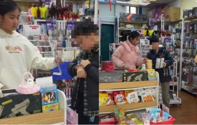 江西一名國小生把自己的壓歲錢拿出來租店面開文具店，從決策到進貨都獨力完成。（圖／翻攝微博）