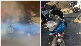 新湖分局,飆車,裁罰,台1線,改裝車（圖／翻攝畫面）