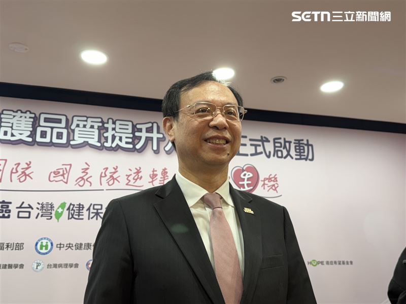 衛福部長石崇良肯定「醫牙共照」模式。(圖/記者蔣季容攝影)