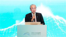 日本「日華議員懇談會」會長、眾議院憲法審查會會長古屋圭司今（16）日出席「第九屆玉山論壇」。（圖／總統府提供）