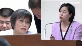 劉世芳表態，對李貞秀女士的索資、質詢，或相關類似資料提供，「礙難照辦」（合成圖）
