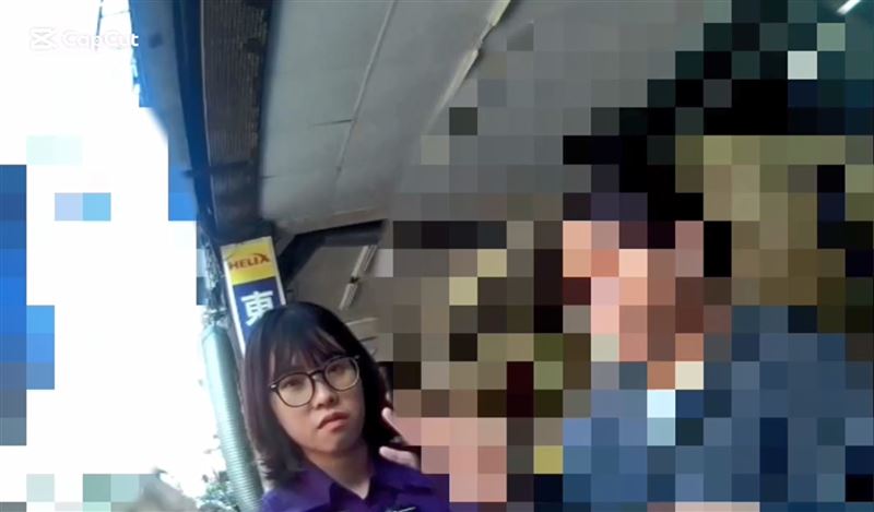 警方獲報到場釐清。（圖／翻攝畫面）