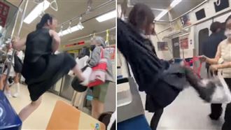 北捷踹老婦紅到國外!日本人翻拍 台人湧入