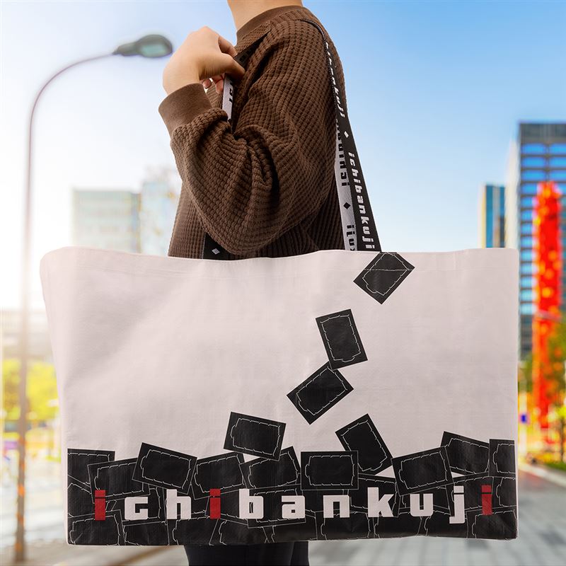 凡於現場單筆購買一番賞商品5抽，即可獲得與日本活動同款的「一番賞購物袋」乙個。（圖／主辦單位提供）