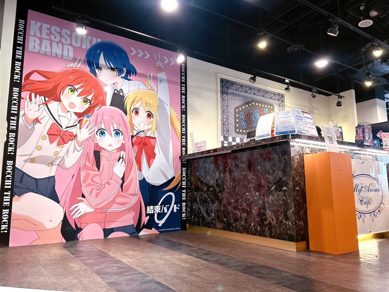 《孤獨搖滾！》主題Café。（圖／主辦單位提供）