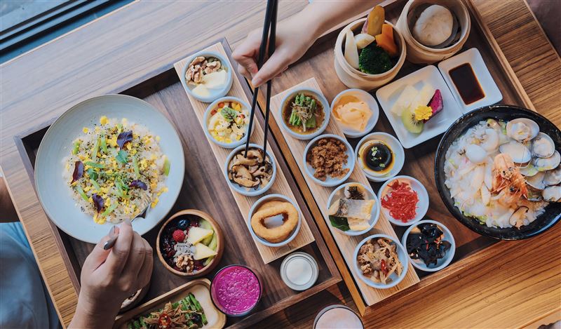 太魯閣晶英酒店延長早餐供應時間，自然醒再享用美味餐點最是愜意。（圖／飯店旅宿業者提供）