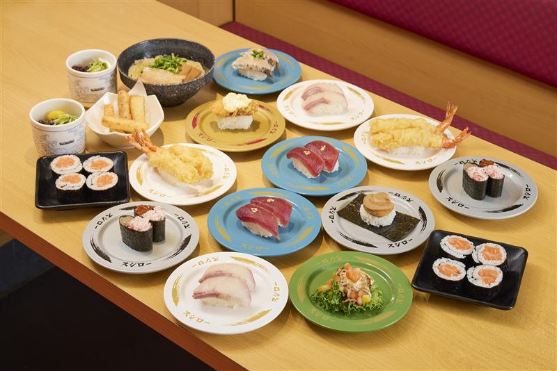 台灣壽司郎自3月18日至4月6日，推出期間限定「スシロー嚴選」（壽司郎嚴選）活動。（圖／品牌業者提供）