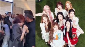 Hearts2Hearts上海接機失控隊長志宇被推到踉蹌（圖／翻攝自微博）