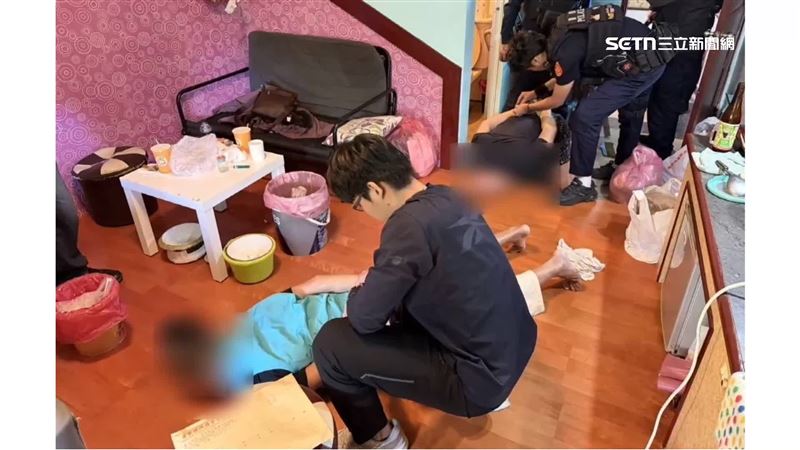 2名通緝犯跑到墾丁,躲在民宿吸毒,遭到員警查緝