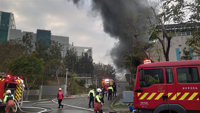 竹園超高壓變電所火警 台電:不影響供電