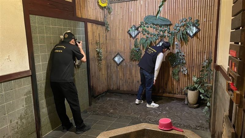 皇池溫泉全盛時期的日營業額近300萬，近年則因偷拍案鬧上新聞版面。（圖／翻攝畫面）