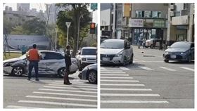 不滿被叭！高雄行車糾紛爆「互相衝撞」釀4傷　警朝殺人未遂等罪嫌偵辦