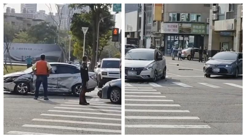 高雄行車糾紛釀互撞　警朝殺人未遂偵辦