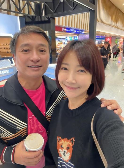 王中平與余皓然某次大吵一架，王中平氣到離家出走。（圖／翻攝自余皓然臉書）