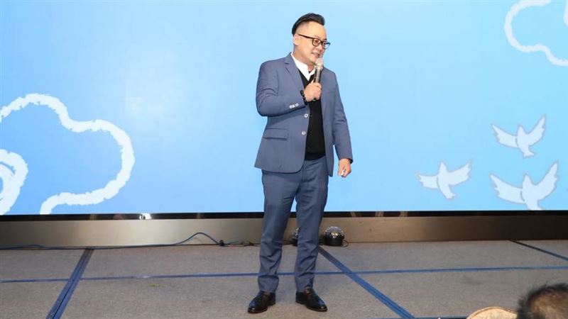 民進黨基隆市長參選人童子瑋。(圖/翻攝自童子瑋臉書)