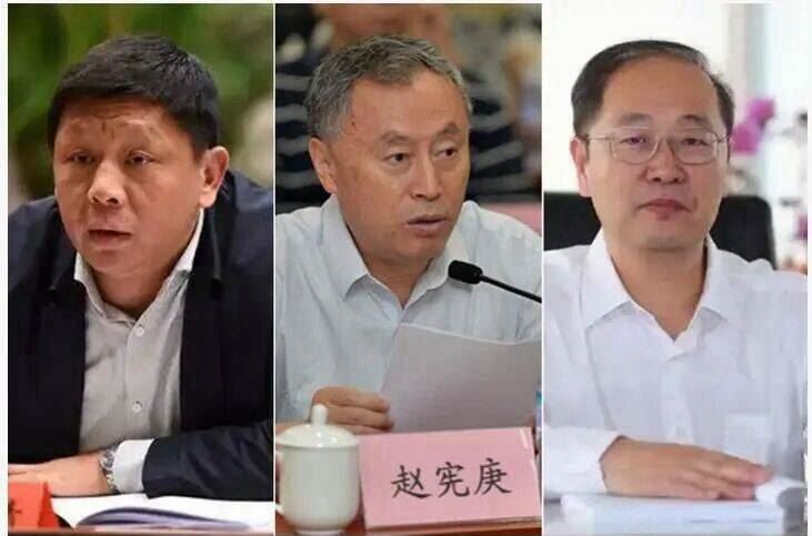 中國工程院官網於3月14日出現異常，雷達專家吳曼青（左一）、核武專家趙憲庚及飛彈專家魏毅寅的資料遭移除。（圖／翻攝自X平台 @FuFuLaiLe_）