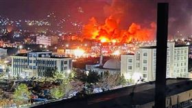 阿富汗當局指控，巴基斯坦軍方對一家收容戒毒者的醫院進行空襲。（圖／翻攝自X平台 @rashidkhan_19）