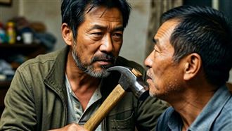 啃老男不爽生活費減少！鐵鎚毆父勒頸遭訴