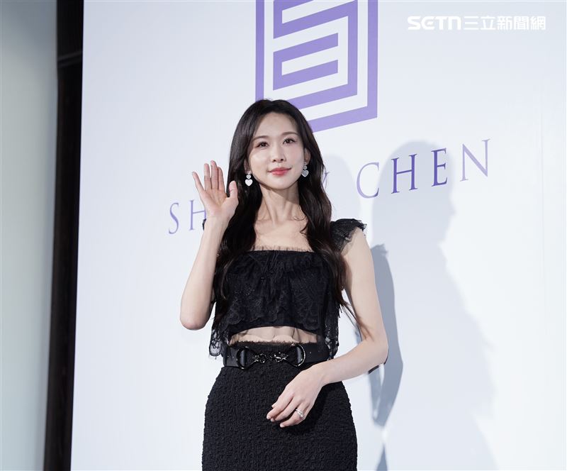 林志玲表示每天都沈浸在開心的感覺。（圖／記者趙于瑩攝影）