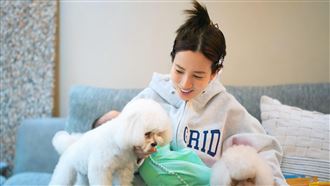 愛雅兒子腸絞痛爆哭　半夜不安穩心疼發聲