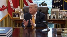 美國總統川普於16日聲稱「許多國家」會護航荷莫茲海峽，但實情是沒有國家願意接手他任意開戰所留下的爛攤子。（圖／翻攝自X平台 @SpencerHakimian）