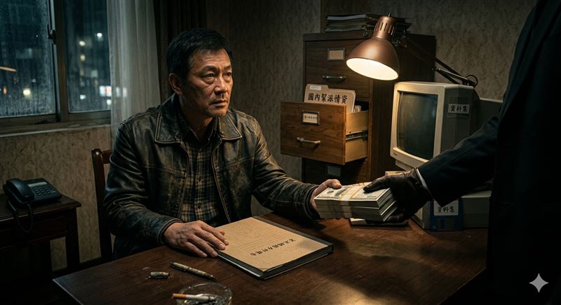 日前媒體驚爆有台灣黑幫成員在中共威脅利誘下，協助情蒐國內幫派情資並製作成約3萬字的報告。（AI示意圖）