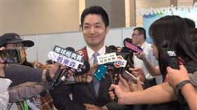 對於謝震武表態2026不缺席，台北市長蔣萬安送上祝福，「祝福武哥的收視長紅」（圖／翻攝畫面）