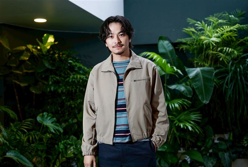 楊銘威接受《三立新聞網》專訪。（圖／記者趙于瑩攝影）