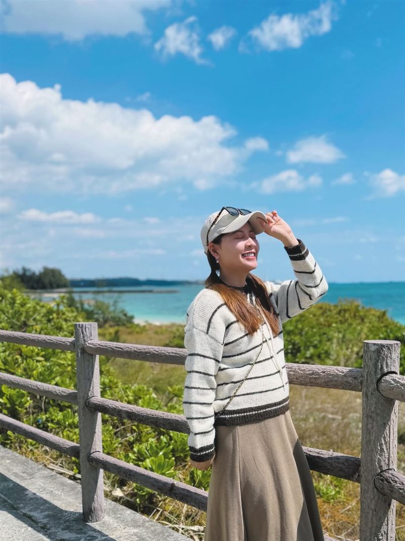 謝京穎非常感謝這一趟得來不易的旅行。（圖／翻攝自謝京穎IG）