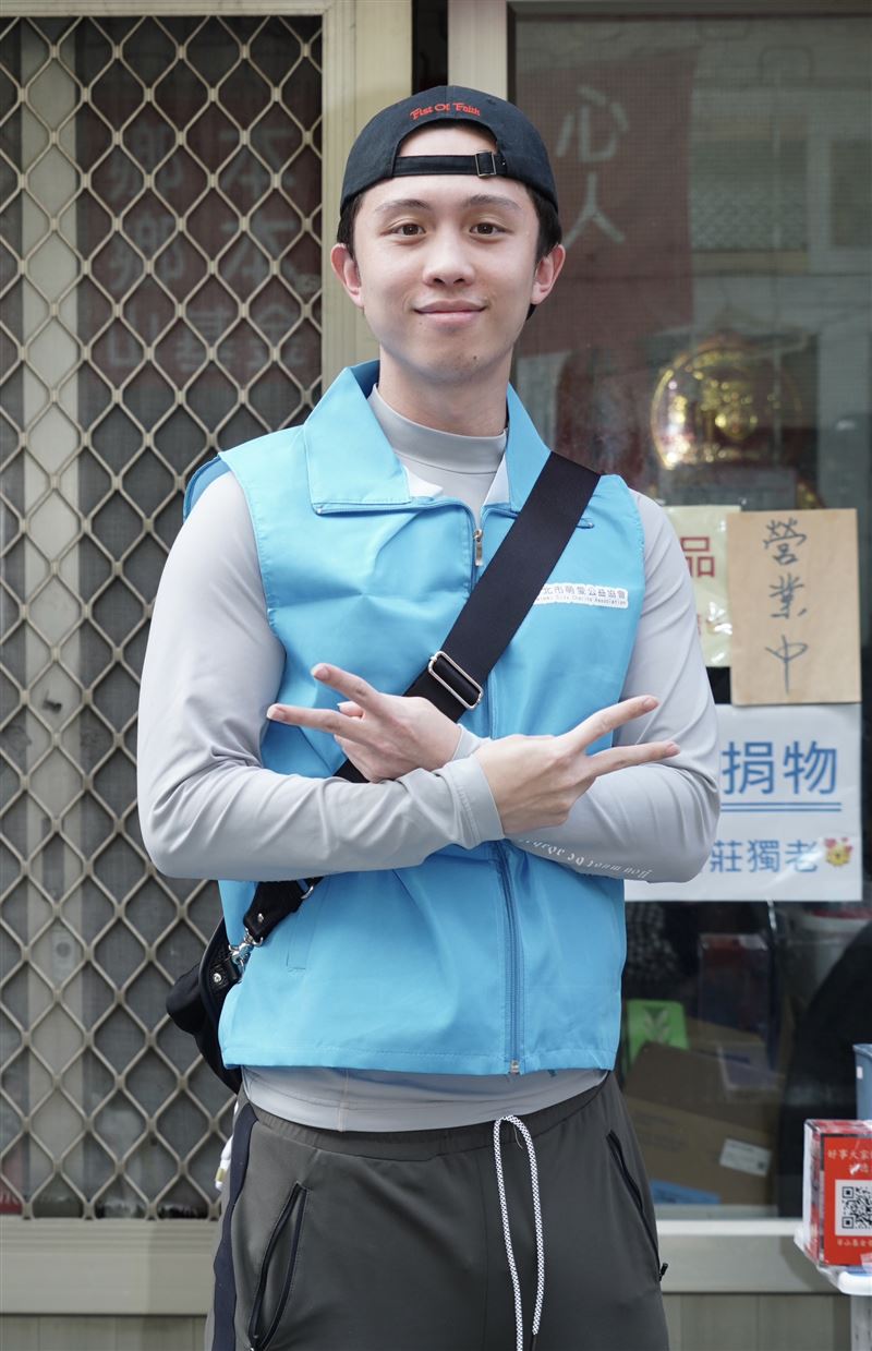 孫安佐全身都是正能量。（圖／記者趙于瑩攝影）