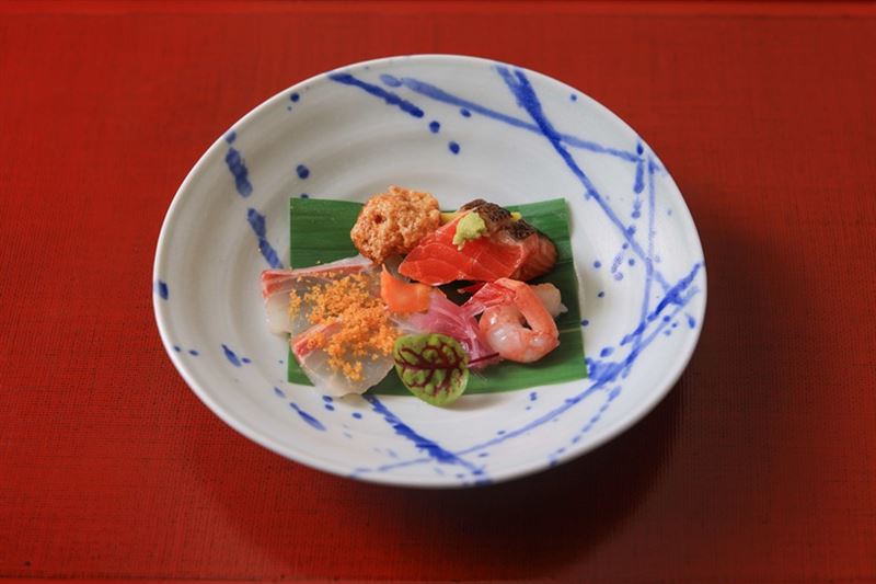 燈燈庵－向付。（圖／飯店旅宿業者提供）