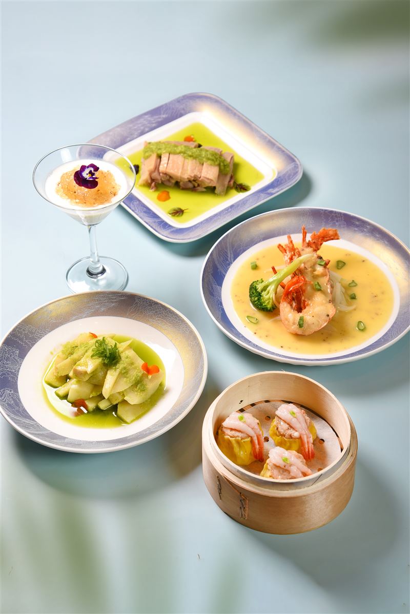 味坊中餐廳以季節風土為靈感推出春季菜單。（圖／飯店旅宿業者提供）