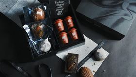 為臺北時裝週而生，台灣農林與MANO MANO跨界聯手，FBWD高級訂製茶點禮盒。（圖／業者提供）