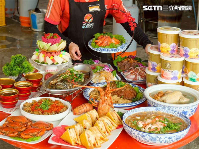 總舖師之鄉！內門「佛祖大宴」限量150桌開搶，阿隆師10道手路菜曝光。（圖／翻攝畫面）