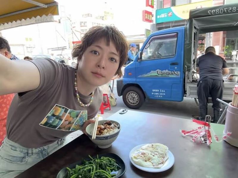 日本女星上野樹里來台，在限時動態分享多張照片。（圖取自instagram.com/_juri_art_/）