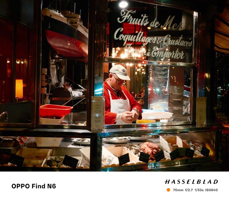 Find N6搭載新一代哈蘇大師影像系統。（圖／翻攝自OPPO微博）