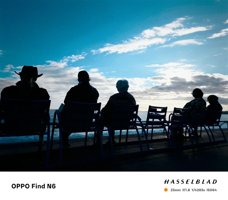 Find N6搭載新一代哈蘇大師影像系統。（圖／翻攝自OPPO微博）