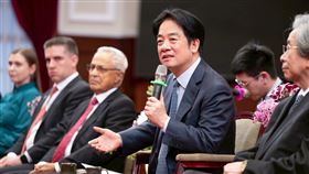 總統賴清德接見「第九屆玉山論壇」訪賓（圖／總統府提供） 