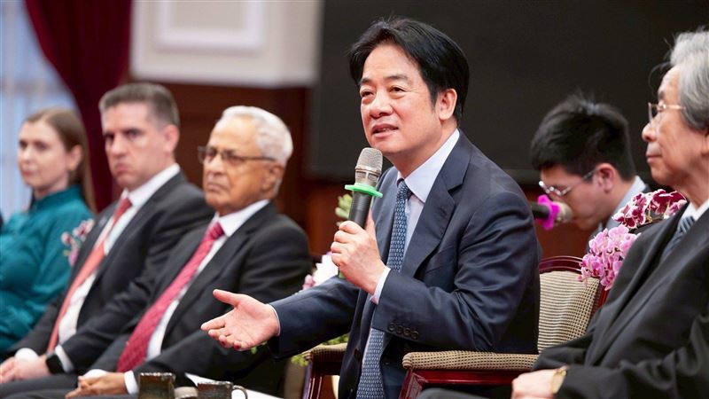 賴清德：台灣要組國際隊讓世界更穩定繁榮