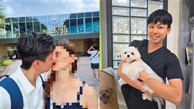 網紅獸醫師殷碩韓（右，翻攝殷碩韓獸醫師臉書）形象很好，卻遭爆私下是大渣男；殷碩韓（左）與小三Ａ小姐（右）到日本旅遊，還高調放閃。（左，讀者提供）