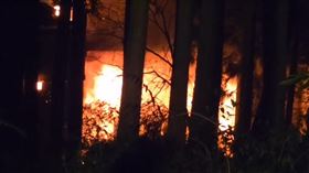 嘉義,嘉義縣,阿里山鄉,中正村,火警,火災,消防,救援,高峰飯店,文山賓館（圖／民眾提供） 