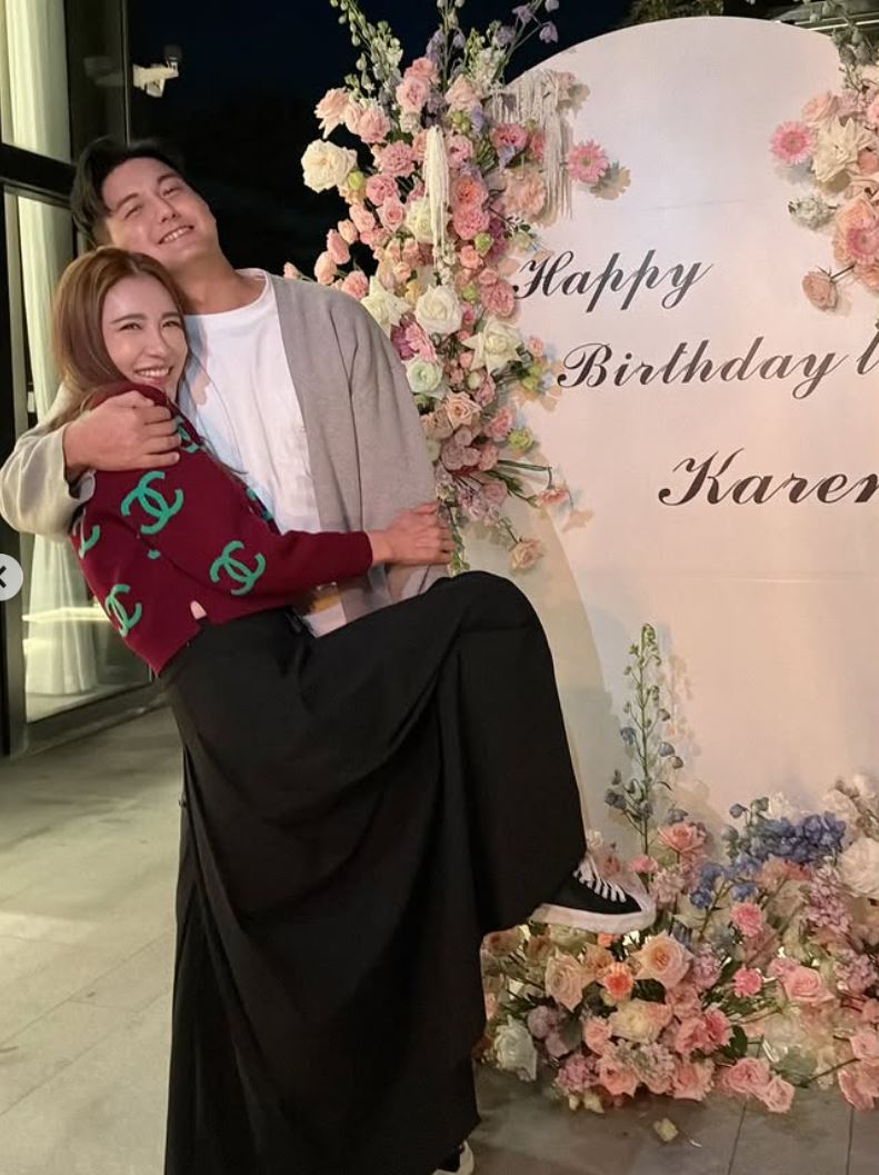 小禎透露Alan曾在情人節準備小驚喜。（圖／翻攝自小禎IG）