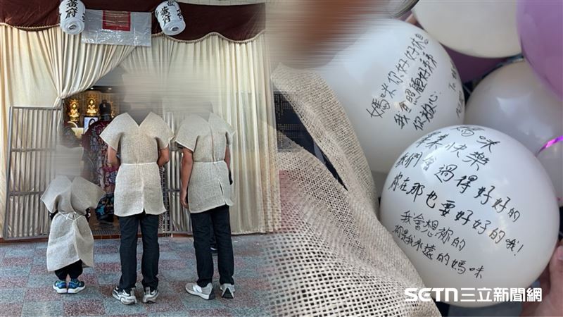 毒駕撞死3寶媽！蓮花覆棺…氣球寫字跪別