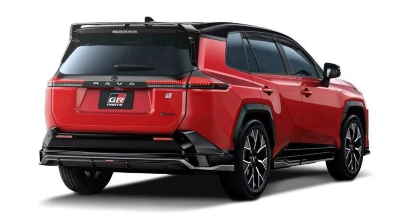 RAV4 GR Sport專用TRD改裝套件。（圖／翻攝Toyota網站）