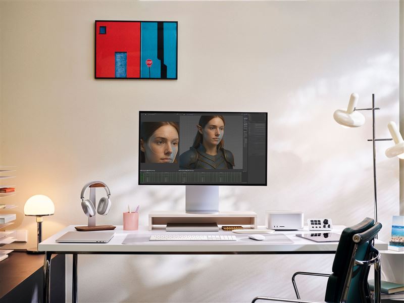 LG電子推出全球首款同時支援6K與Thunderbolt 5高畫質編輯螢幕。（圖／品牌業者提供）